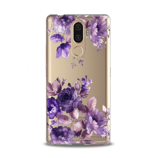 Lex Altern Amazing Purple Plants Lenovo Case