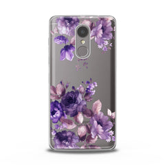 Lex Altern TPU Silicone Lenovo Case Amazing Purple Plants