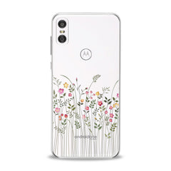 Lex Altern TPU Silicone Motorola Case Gentle Wildflowers Art