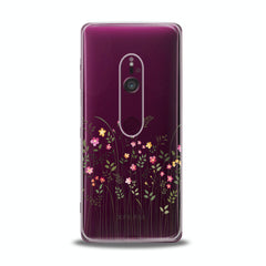 Lex Altern TPU Silicone Sony Xperia Case Gentle Wildflowers Art