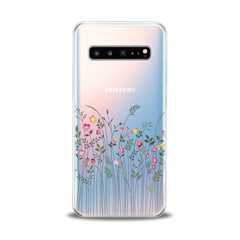 Lex Altern TPU Silicone Samsung Galaxy Case Gentle Wildflowers Art