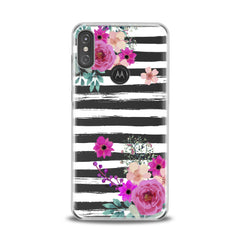 Lex Altern TPU Silicone Motorola Case Beautiful Floral Bouquets