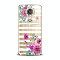 Lex Altern TPU Silicone Motorola Case Beautiful Floral Bouquets