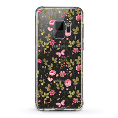 Lex Altern TPU Silicone Samsung Galaxy Case Cute Pink Plants