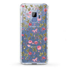 Lex Altern TPU Silicone Samsung Galaxy Case Cute Pink Plants