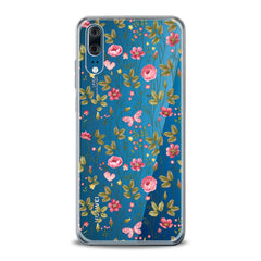 Lex Altern TPU Silicone Huawei Honor Case Cute Pink Plants