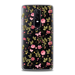 Lex Altern TPU Silicone OnePlus Case Cute Pink Plants