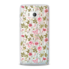 Lex Altern Cute Pink Plants HTC Case