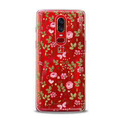 Lex Altern TPU Silicone OnePlus Case Cute Pink Plants