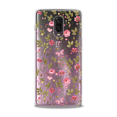 Lex Altern TPU Silicone OnePlus Case Cute Pink Plants