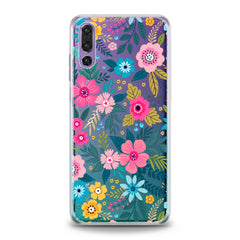 Lex Altern Graphical Colored Flowers Huawei Honor Case