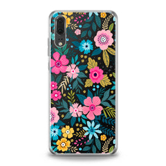 Lex Altern TPU Silicone Huawei Honor Case Graphical Colored Flowers