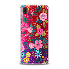 Lex Altern TPU Silicone VIVO Case Graphical Colored Flowers