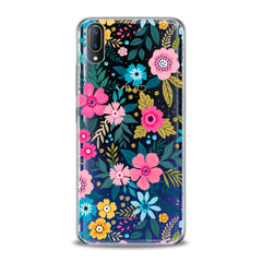 Lex Altern TPU Silicone VIVO Case Graphical Colored Flowers