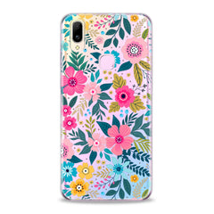 Lex Altern Graphical Colored Flowers Vivo Case