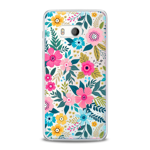 Lex Altern Graphical Colored Flowers HTC Case