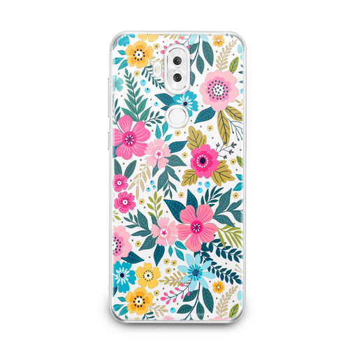 Lex Altern Graphical Colored Flowers Asus Zenfone Case