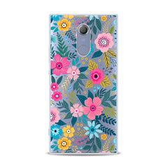 Lex Altern TPU Silicone Sony Xperia Case Graphical Colored Flowers