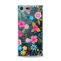 Lex Altern TPU Silicone Sony Xperia Case Graphical Colored Flowers