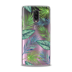 Lex Altern TPU Silicone OnePlus Case Tropical Leaves Print