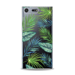 Lex Altern TPU Silicone Sony Xperia Case Tropical Leaves Print