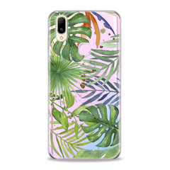 Lex Altern Green Monstera Pattern Vivo Case