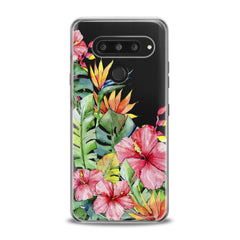 Lex Altern TPU Silicone LG Case Tropical Flowers