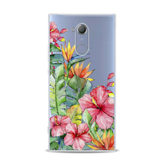 Lex Altern TPU Silicone Sony Xperia Case Tropical Flowers