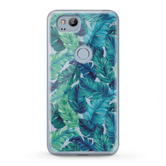 Lex Altern TPU Silicone Google Pixel Case Green Monstera Theme