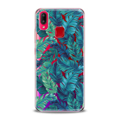 Lex Altern TPU Silicone VIVO Case Green Monstera Theme