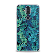 Lex Altern TPU Silicone Nokia Case Green Monstera Theme