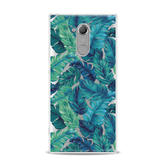 Lex Altern Green Monstera Theme Sony Xperia Case