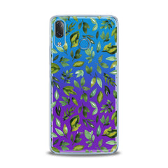 Lex Altern TPU Silicone Lenovo Case Simple Green Leaves