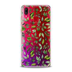 Lex Altern TPU Silicone VIVO Case Simple Green Leaves