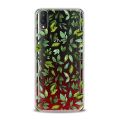 Lex Altern TPU Silicone VIVO Case Simple Green Leaves