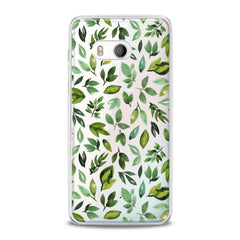 Lex Altern Simple Green Leaves HTC Case