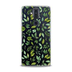 Lex Altern TPU Silicone Nokia Case Simple Green Leaves