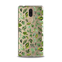 Lex Altern Simple Green Leaves Lenovo Case