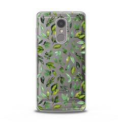 Lex Altern TPU Silicone Lenovo Case Simple Green Leaves