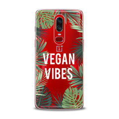 Lex Altern TPU Silicone OnePlus Case Quote Leaves Pattern