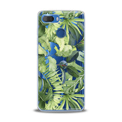 Lex Altern TPU Silicone Lenovo Case Abstract Green Leaves