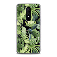 Lex Altern TPU Silicone OnePlus Case Abstract Green Leaves