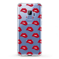 Lex Altern TPU Silicone Samsung Galaxy Case Red Lips Theme