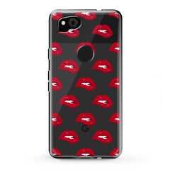 Lex Altern Google Pixel Case Red Lips Theme