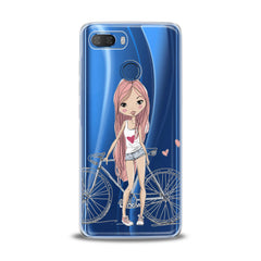 Lex Altern TPU Silicone Lenovo Case Cute Girl Theme