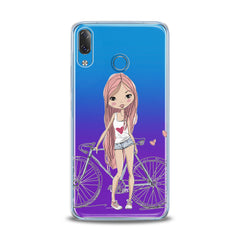 Lex Altern TPU Silicone Lenovo Case Cute Girl Theme