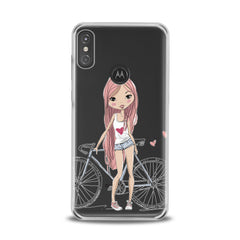 Lex Altern TPU Silicone Motorola Case Cute Girl Theme