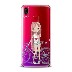 Lex Altern TPU Silicone VIVO Case Cute Girl Theme