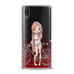 Lex Altern TPU Silicone VIVO Case Cute Girl Theme