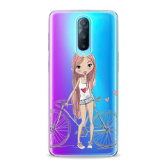 Lex Altern TPU Silicone Oppo Case Cute Girl Theme